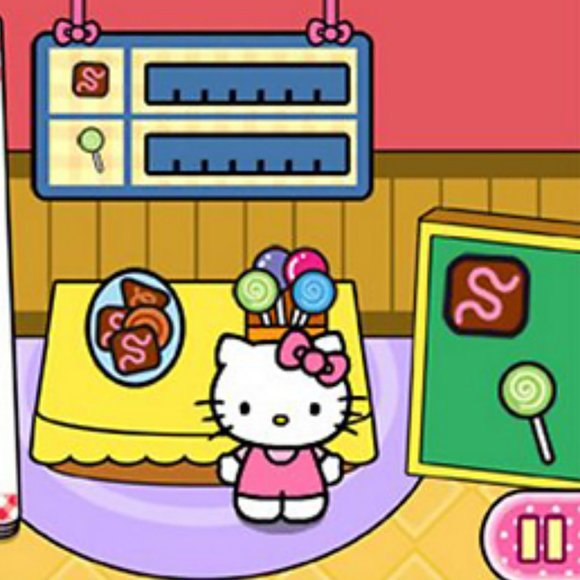 Leap Frog Explorer HELLO KITTY GAME SWEET LITTLE SHOPS LEAP PAD LEAPSTER GS - Picture 13 of 14